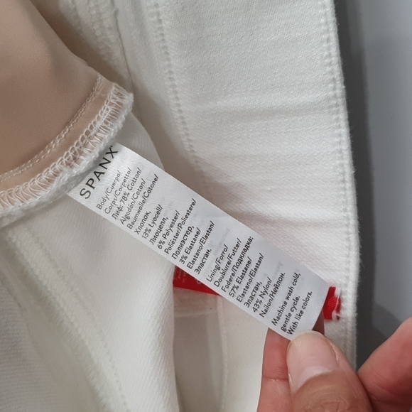 Spanx High RIse Distress Skinny Jeans - Picture 5 of 10